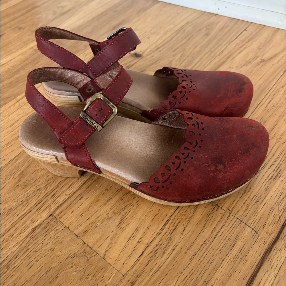 Dansko Marta Clog Red